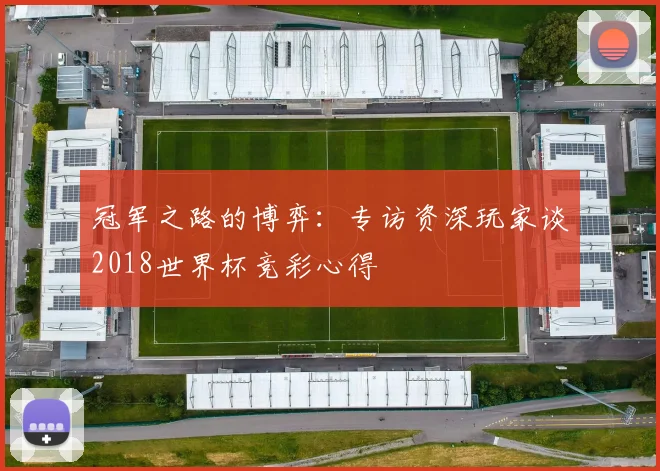 冠军之路的博弈：专访资深玩家谈2018世界杯竞彩心得