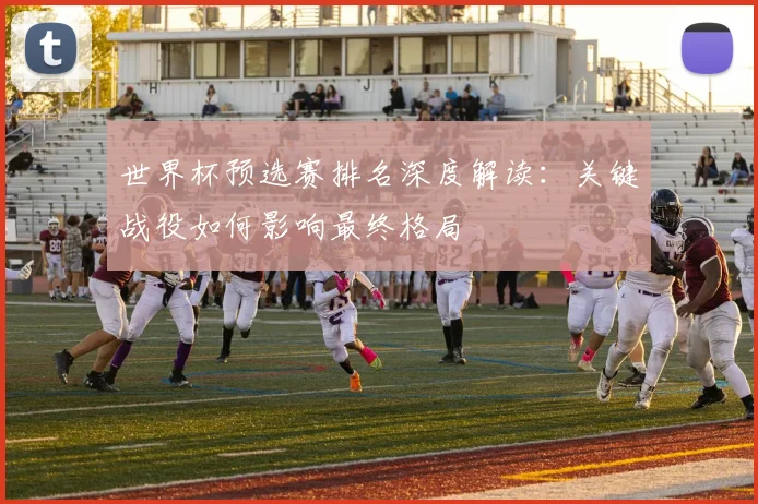 世界杯预选赛排名深度解读：关键战役如何影响最终格局